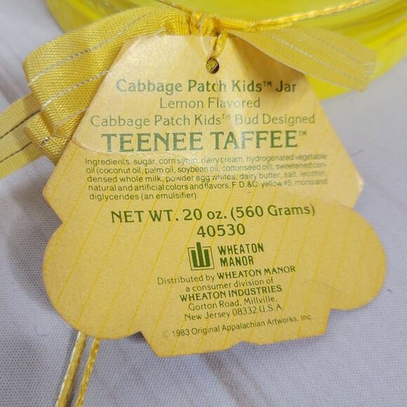 Vintage Cabbage Patch Jar - w/ original tags - Picture 5 of 9